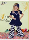 Blue Arya Pari Plazzo Exclusive Designer Digital Printed Top With Plazzo Mix Rayon Collection 06